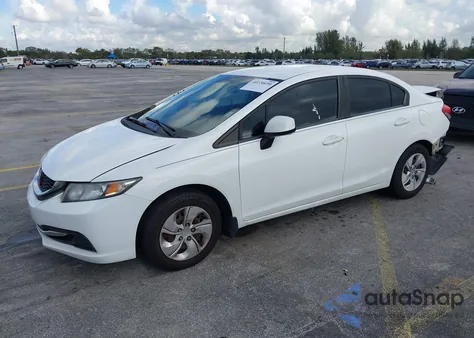 2013 Honda Civic Lx from USA, damaged, VIN 19XFB2F54DE090317